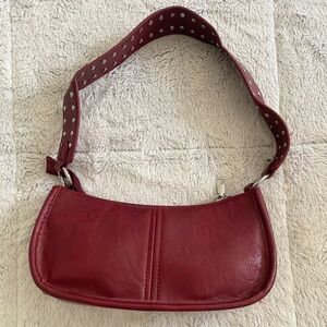 Cherry red Shoulder Bag